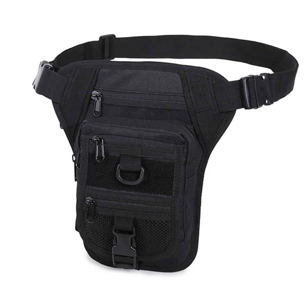 

Men Women Sport Large Capacity Gear Outdoor Waterproof Adjustable Strap Multifunctional Zipper Leg Bag Riding Camouflage Fishing