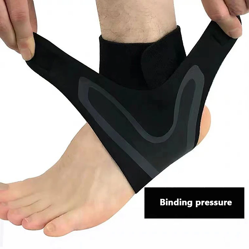 

1PC Compression Ankle Support Tendon Pain Relief Strap Sport Ankle Stabilizer Brace Foot Sprain Injury Wraps Running Basketball