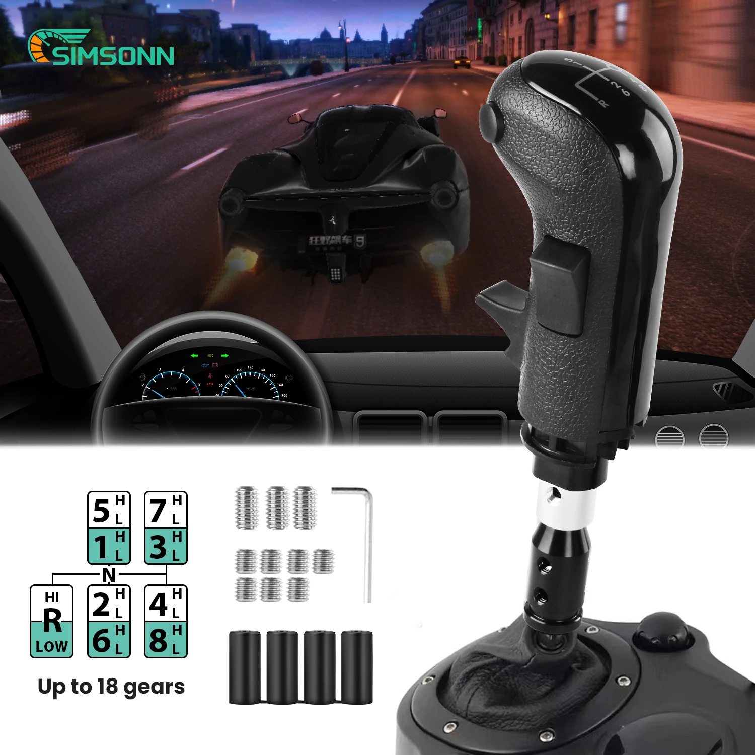 USB гоночный переключатель передач имитатор переключения европейская ручка ATS для