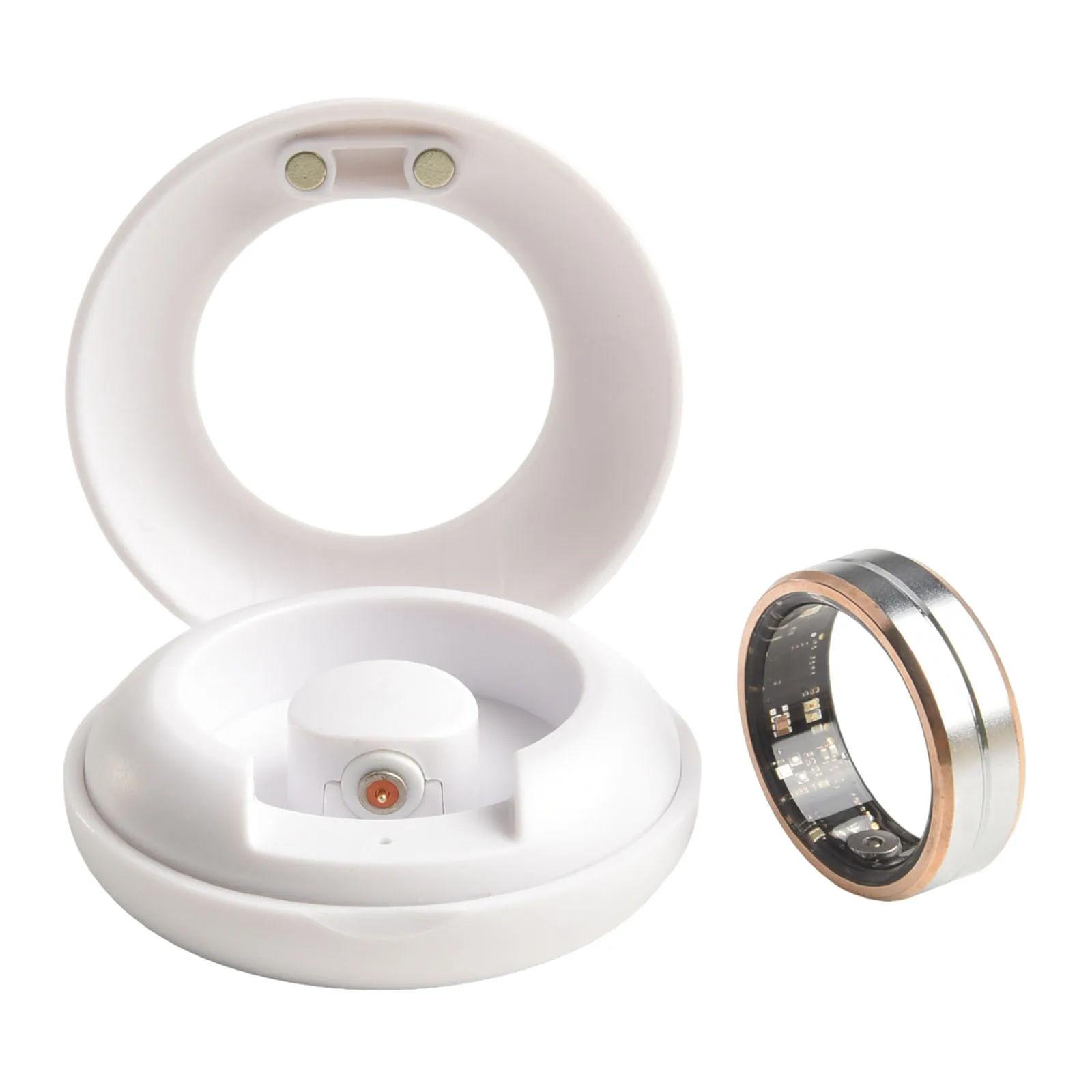 Смарт-кольцо из нержавеющей стали для Xiaomi Huawei IOS кольцо мониторинга сердечного