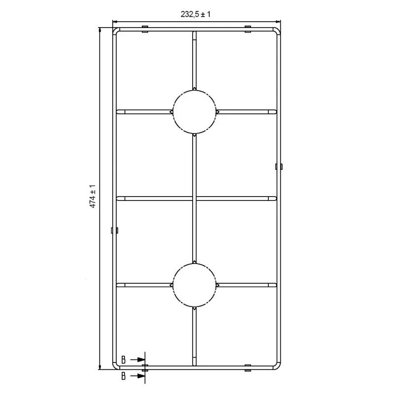 

Подставка для сковородок Arcelik 110241259, Beko - 1 шт.