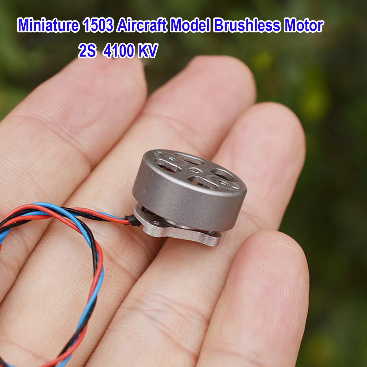 Мини 1503 Бесщеточный двигатель постоянного тока 2S 4100KV BLDC 7 4 В Высокоскоростной для