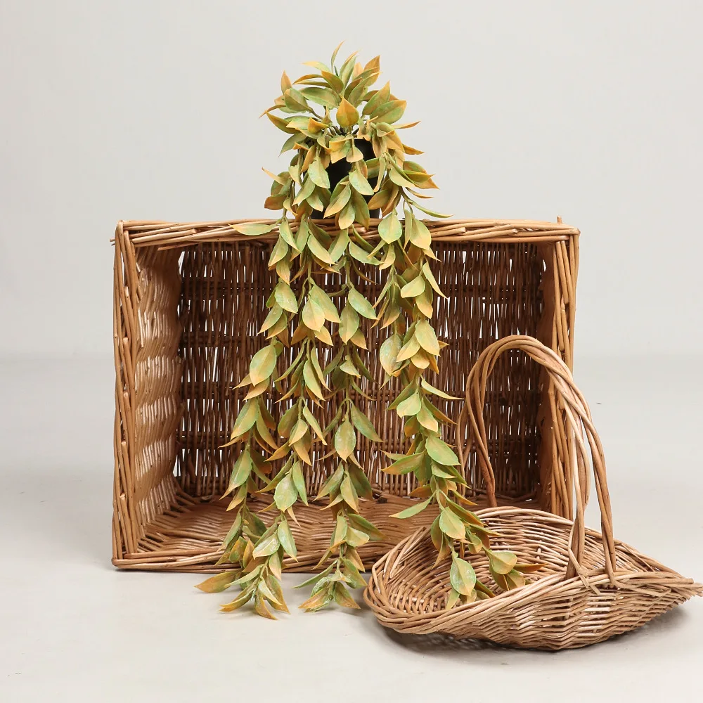 

False Simulated Mandala Grass Potted Plants Simulation Mandala Grass Vine Plants Artificial Hanging Home Garden Decor