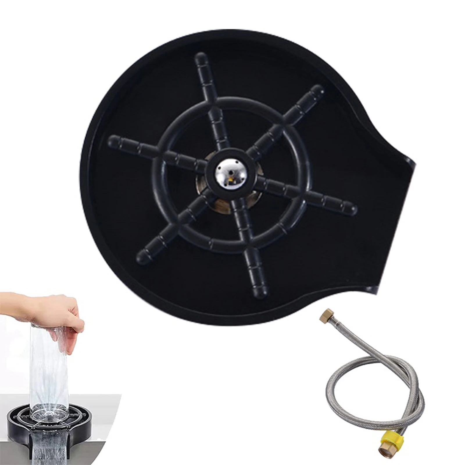 

Промывочный аппарат для стекол, моющее устройство для дома, для баров, автоматическое омывание стекол, аксессуары для раковины