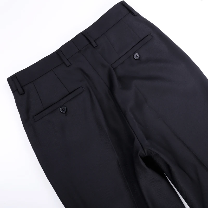 Мужские осенне-зимние облегающие укороченные брюки Muslun2023 из 55% флиса 45% ацетата