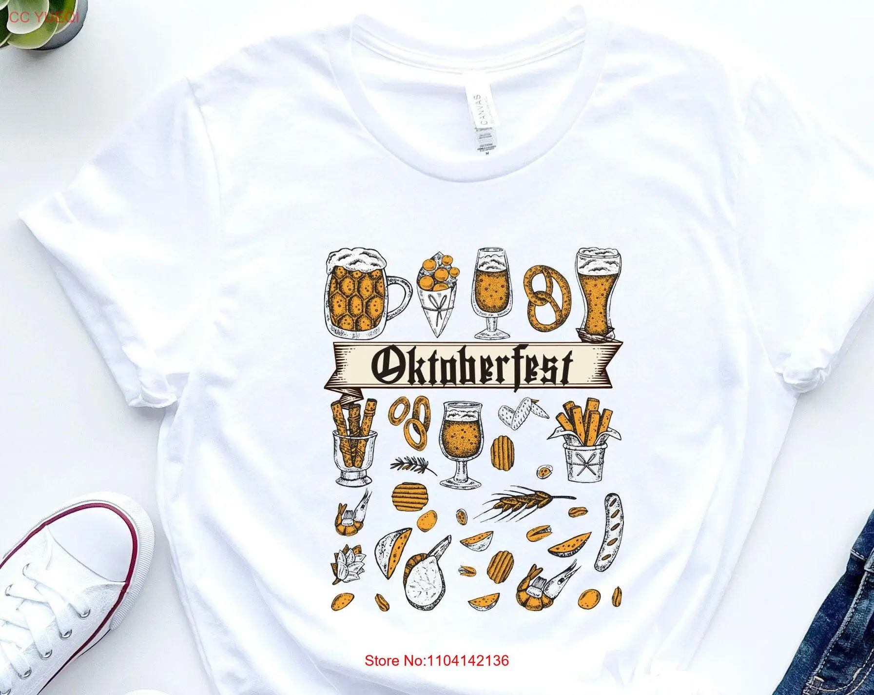 Футболка October Beer Festival OktoberfesT OctoberfesT Lover немецкие с длинными или короткими рукавами