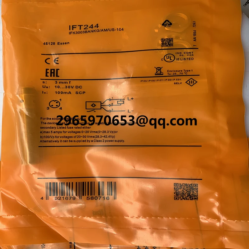 Новый датчик бесконтактного переключателя IFT245 IFT228 IFT224 IFT213 В наличии