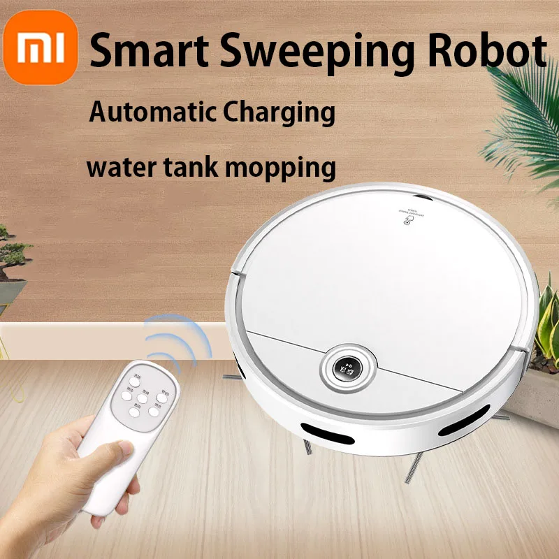 

Робот-пылесос Xiaomi для сухой и влажной уборки, с ДУ