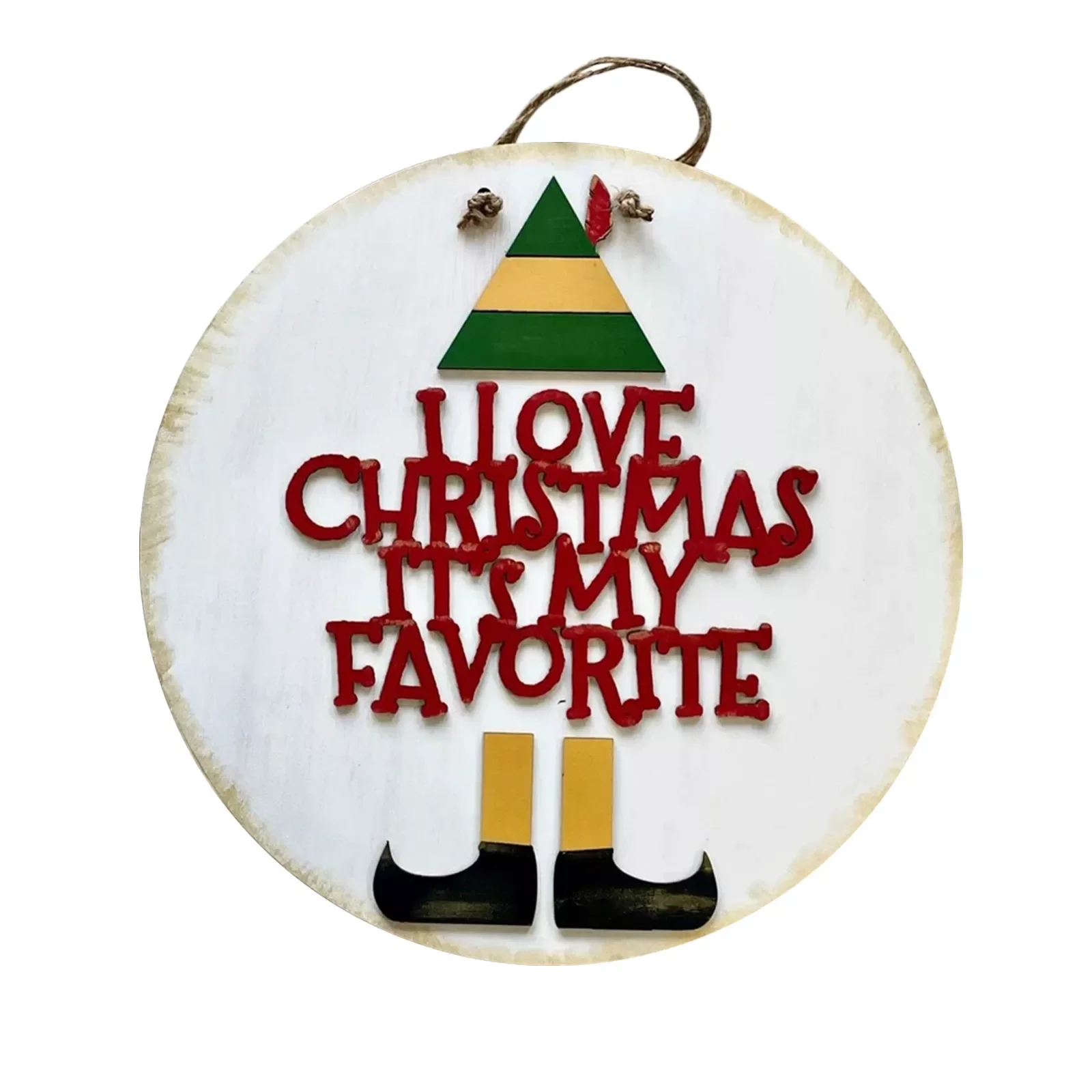 

Christmas Decoration Hanging Welcome Sign Door Decoration Rustic Wall Sconces Mason Jar Lights