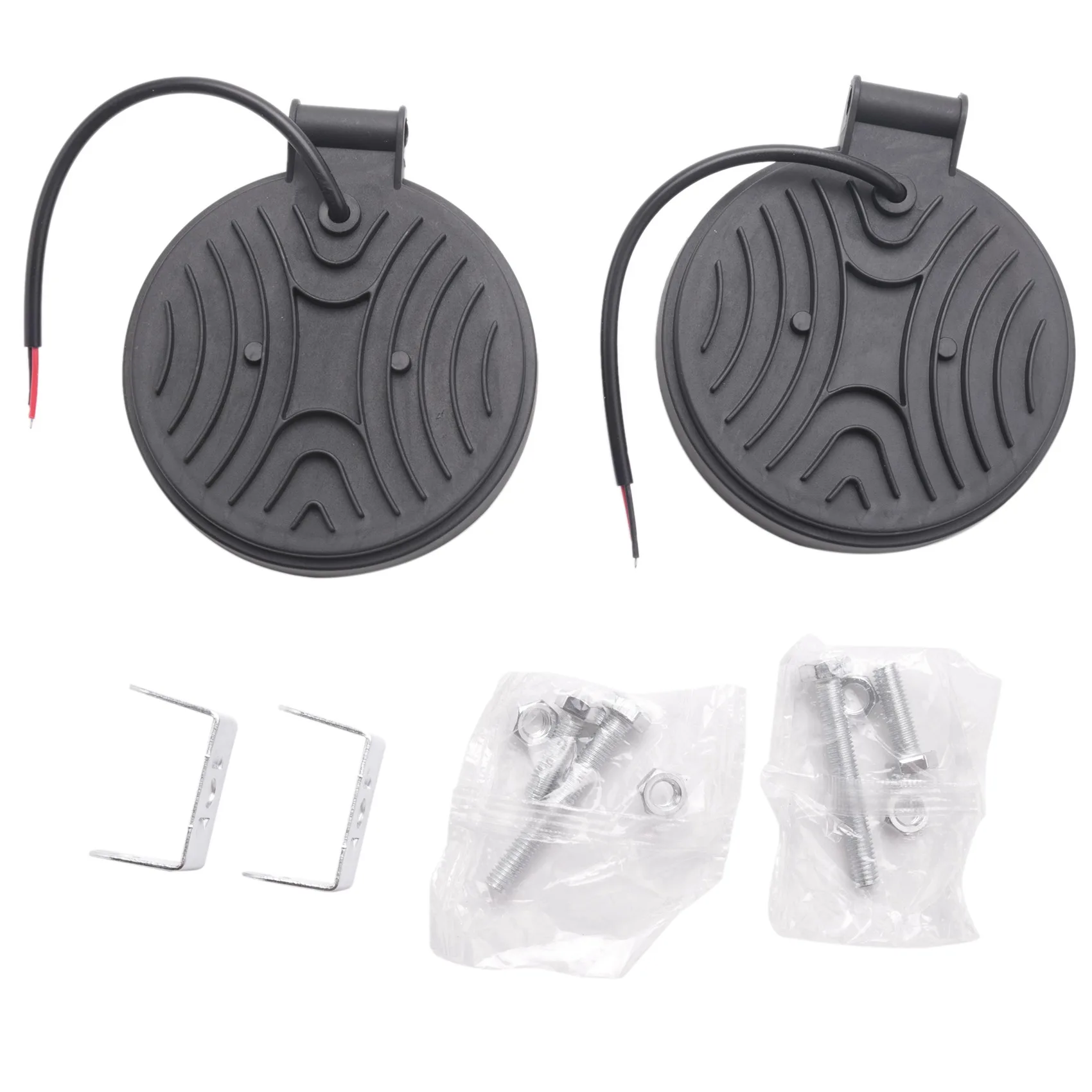 

Led Light Bar 2Pcs 4 Inch 140W 14000Lm Round Spotlight Pod Off Road Fog Driving Roof Bar Bumper For Jeep,Suv Truck, Hunters