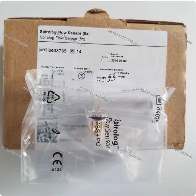 3 упаковки датчиков расхода Spirolog ПН 8403735 для Дрейгера 5-пак. (новый оригинальный)