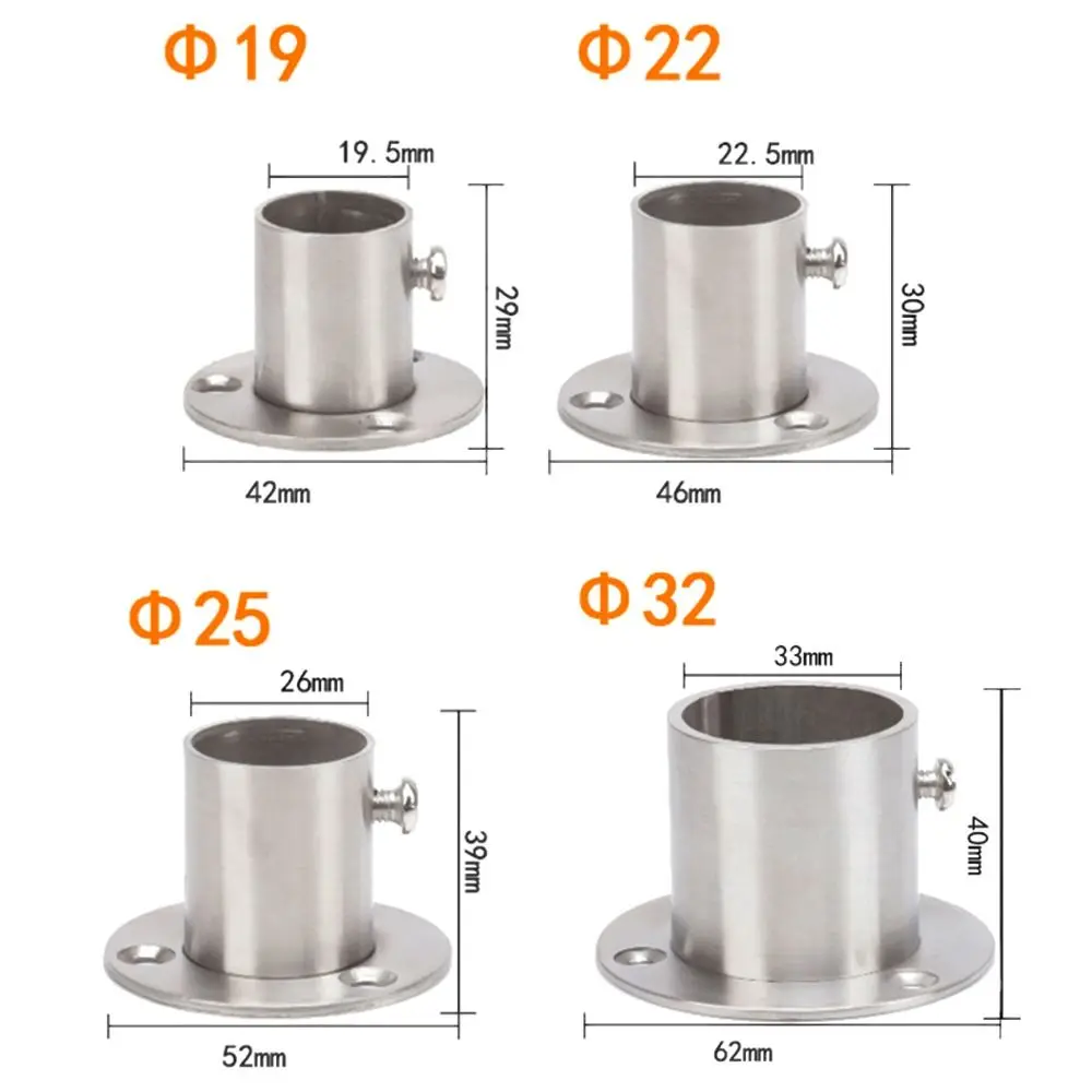1 шт. 19 мм-32 мм мм-22 розетки для шкафа с крышкой держатель стержня кронштейн трубки