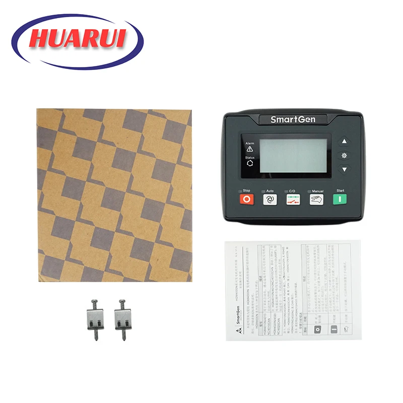 Контроллер электростанции HGM4020N HGM4010N генераторная установка с ЖК-дисплеем