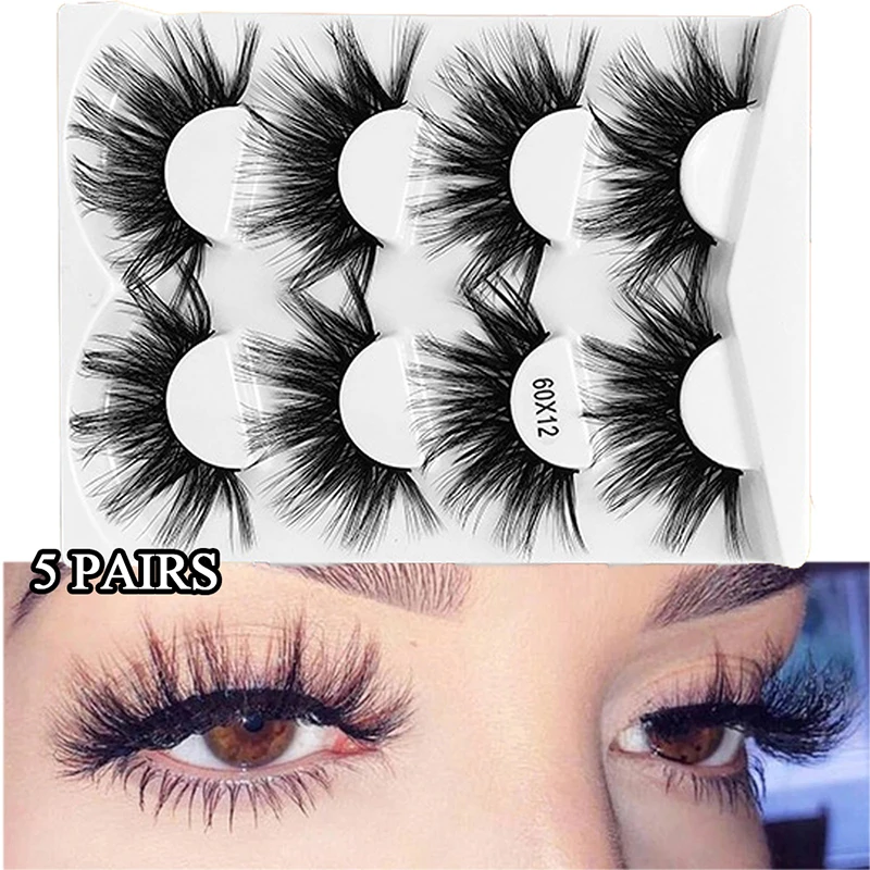 

Новинка, 4 пары 3D накладных ресниц из искусственной норки, крест-накладные ресницы 25 мм, ручная работа, искусственные ресницы