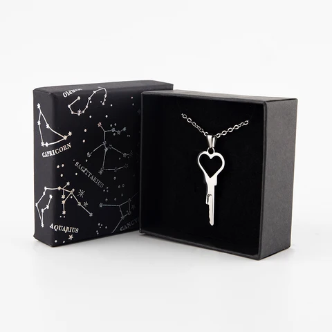 Ожерелье с ключами верности в форме сердца, Аксессуар подходит для всех клеток в нашем магазине, встроенный замок, брелок, секс-игрушки, подарки для взрослых