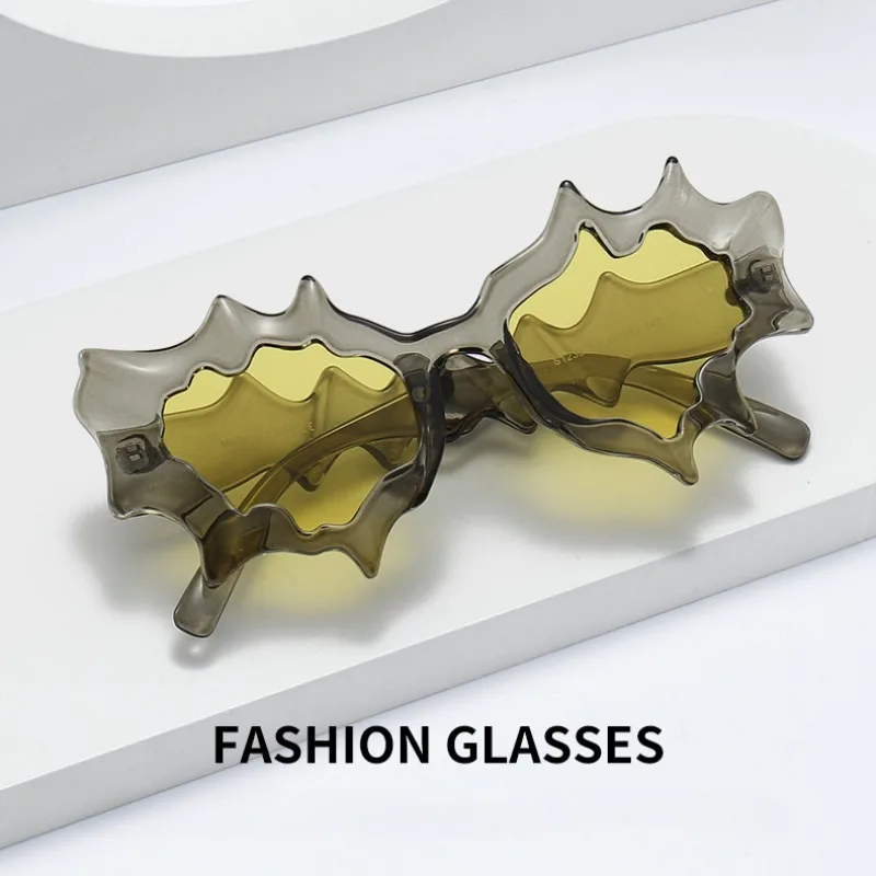 Мужские Роскошные дизайнерские солнцезащитные очки женские забавные