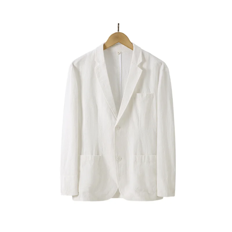 

6870-new Men's Suit Four Seasons Casual Business Loose Coat
