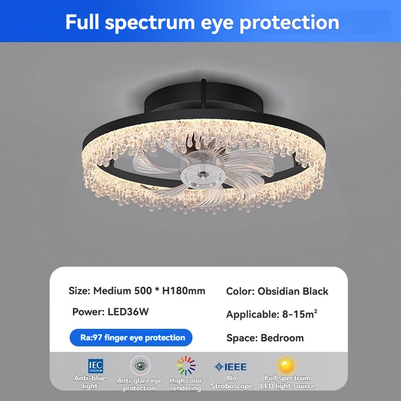 

Потолочный вентилятор Artpad черный