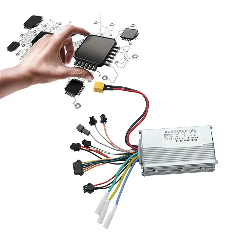 Для контроллера JP 48 в 25 А бесщеточный двигатель без холла аксессуары для