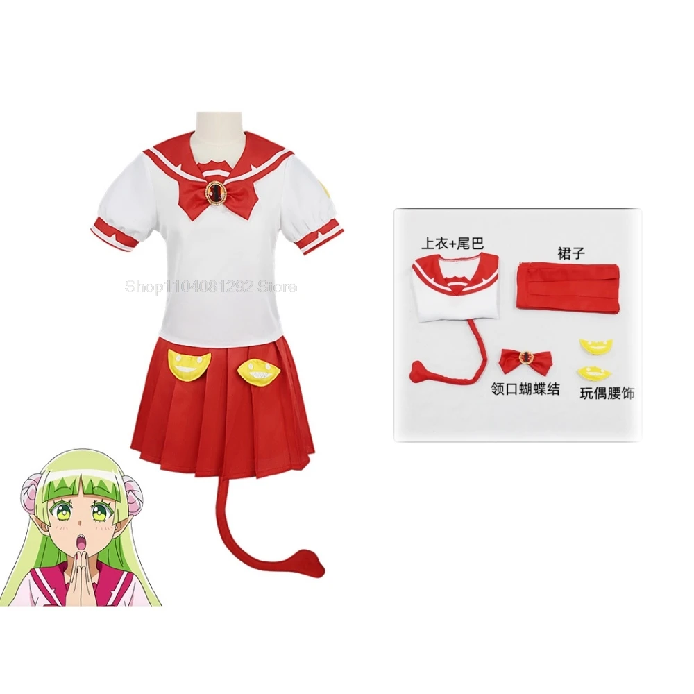 Костюм для косплея аниме Добро пожаловать в школу демонов ирума-кун валак Клара