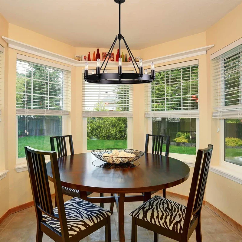 Винтажная люстра в стиле индастриал старинные подвесные светильники из кованого