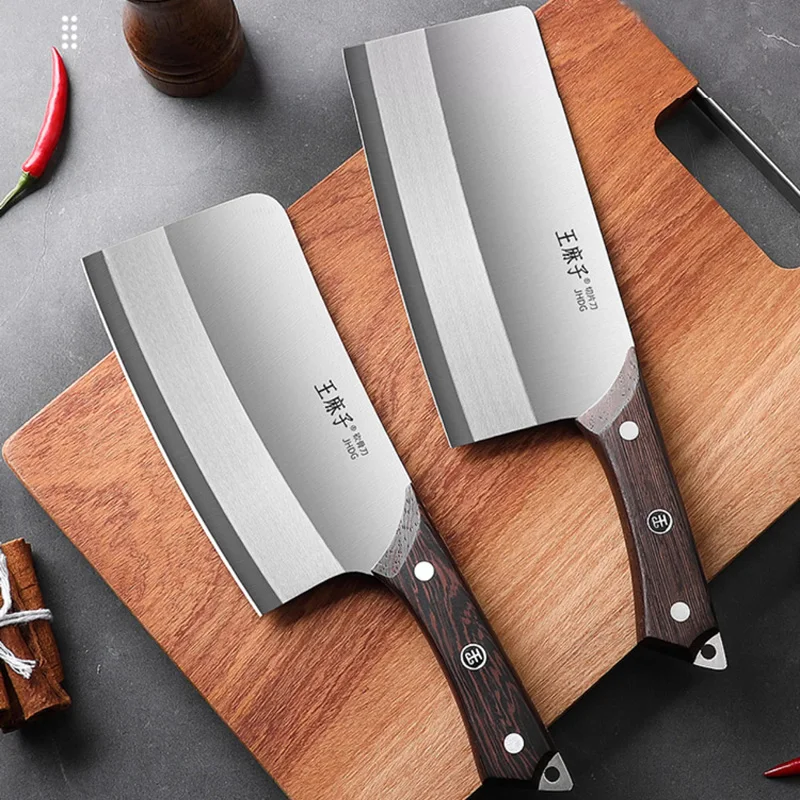 Профессиональный тесак китайский нож ножи мясника из нержавеющей стали для