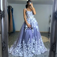boho custom made sweetheart sleeveless spaghetti strap lilac formal dresses handmade flowers photography sexy evening dress 2021