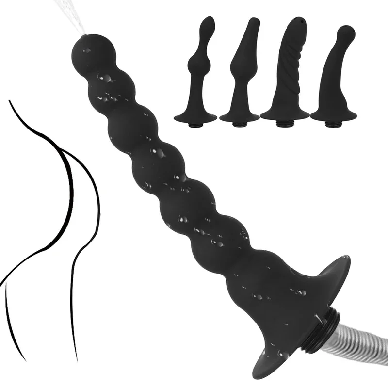 Анальная пробка насадки для анальной мойки женщин вагинальный душ мужчин гей