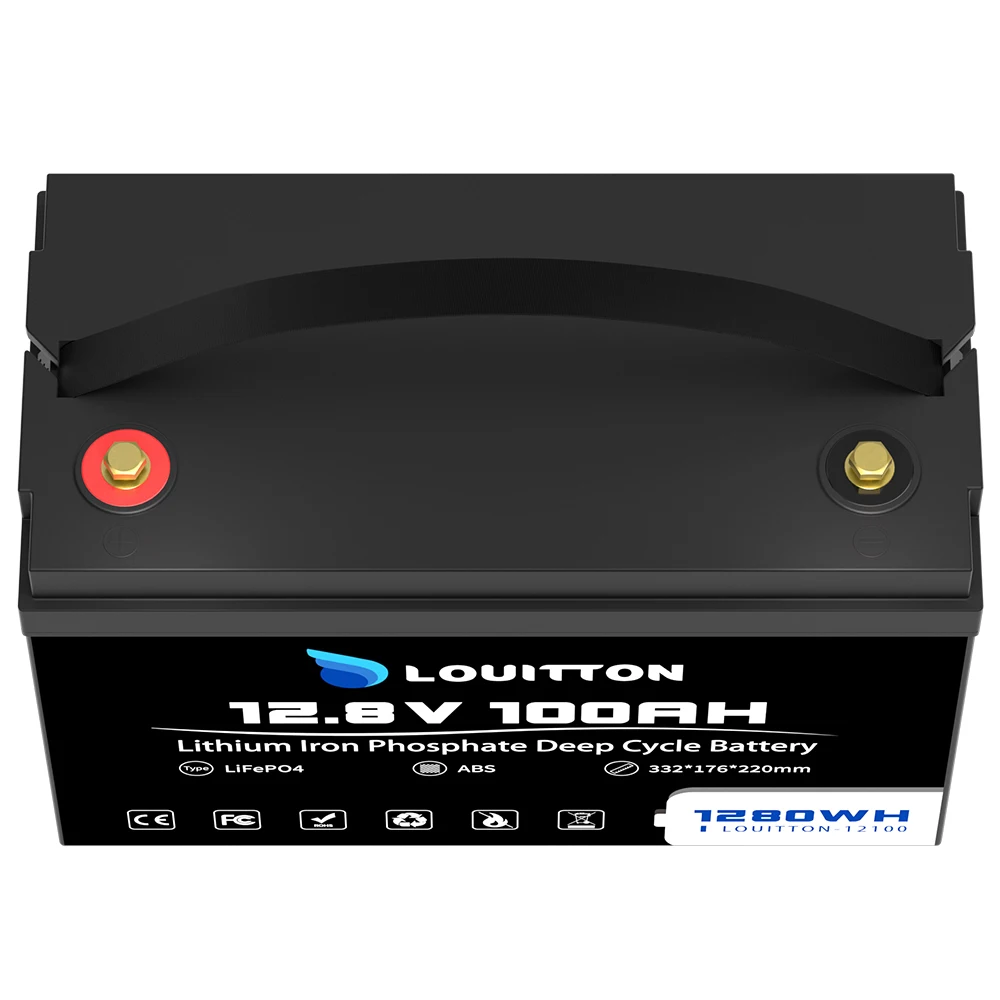 Аккумулятор Lifepo4 12 В 100 Ач с низкотемпературной зарядкой BMS