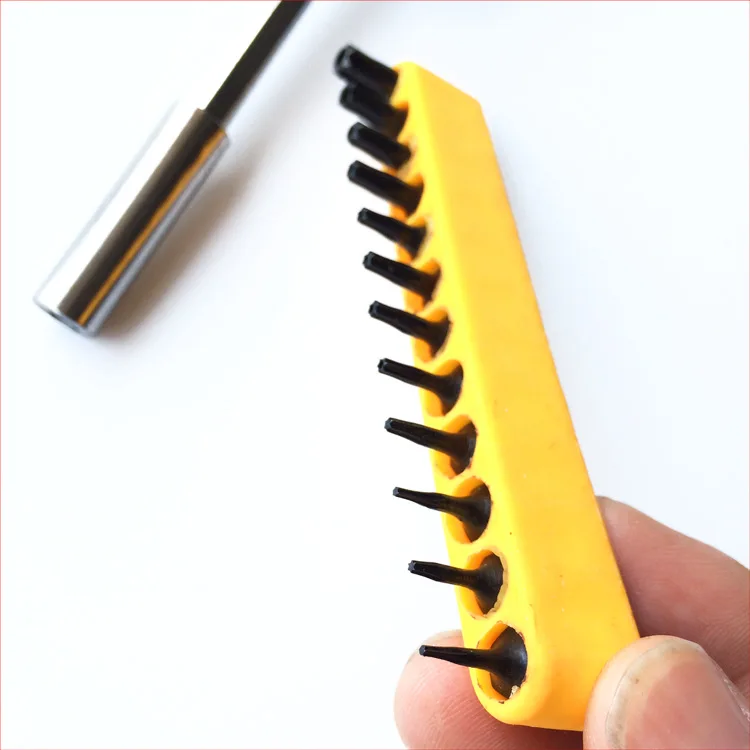 Фото Отвертка и гайковерт 12-в-1 Multi Trox Tool, промышленные прочные насадки, подушечная ручка, инструменты Kindsgoods №2