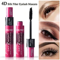 professional makeup 4d black mascara waterproof fast dry eyelashes curling lengthening makeup eye lashes mascara quick dry