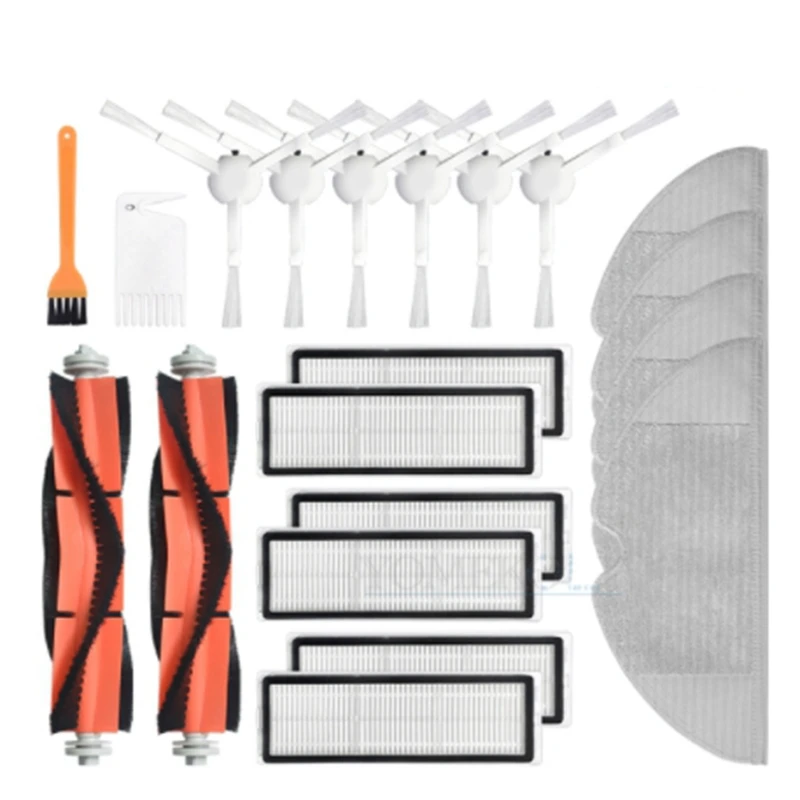 

for Xiaomi Mijia 1C STYTJ01ZHM Robot Vacuum Cleaner HEPA Filter Disposable Mop Cloth Main Brush Side Brush Parts