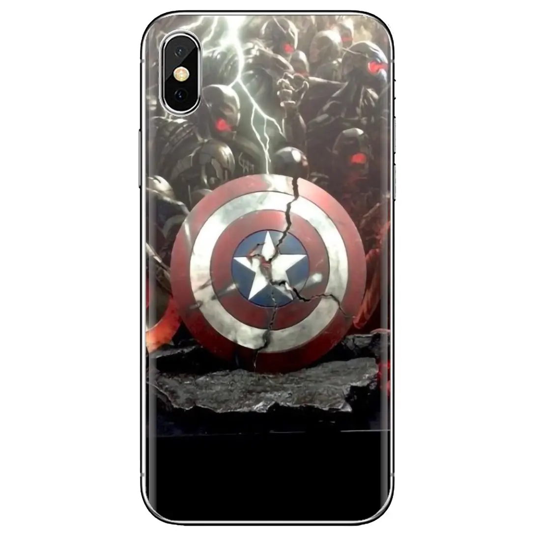 Защитный чехол с капитаном Америка Marvel для Oppo realme 6 7 i c3 Huawei Mate 20 9 10 40 Lite Pro Nova 2 2i 3 3i 5t