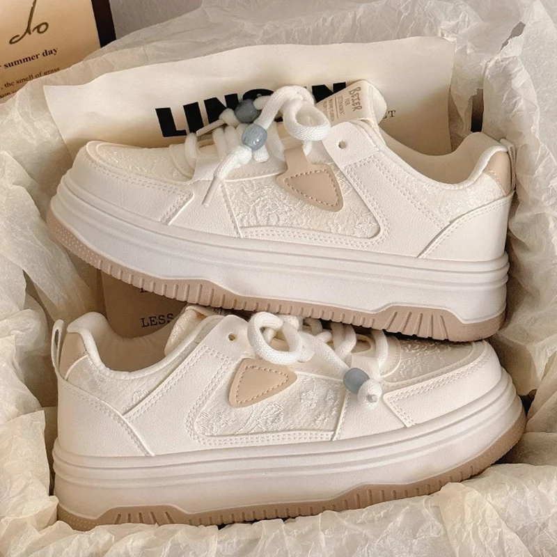 Женская обувь на платформе Осенние повседневные женские кроссовки женская