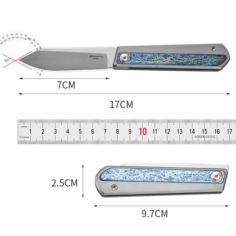 Многофункциональный инструмент Supreme CUT XD039 из стали M390 с рукояткой из титанового сплава (art.: 3920d8be53da2) - 3920d8be53da2