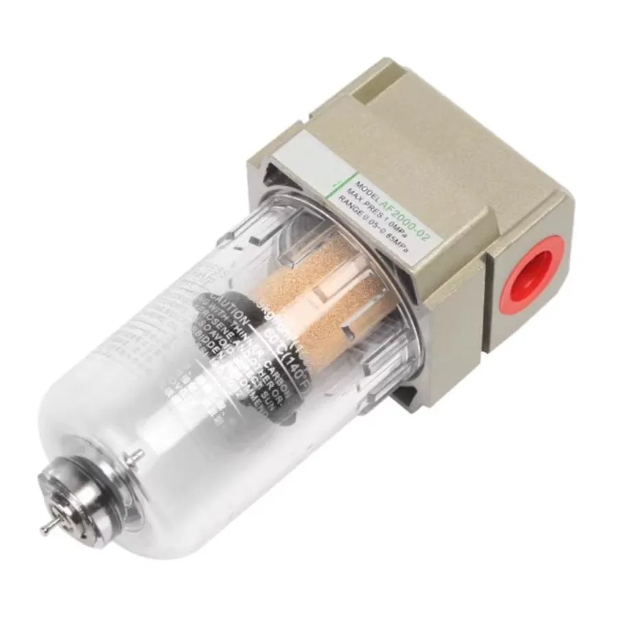 AF2000-02 1/4 воздушный насос, компрессорный фильтр, пневматический универсальный масляный бак, может быть примечания, водоотделитель, сжатый