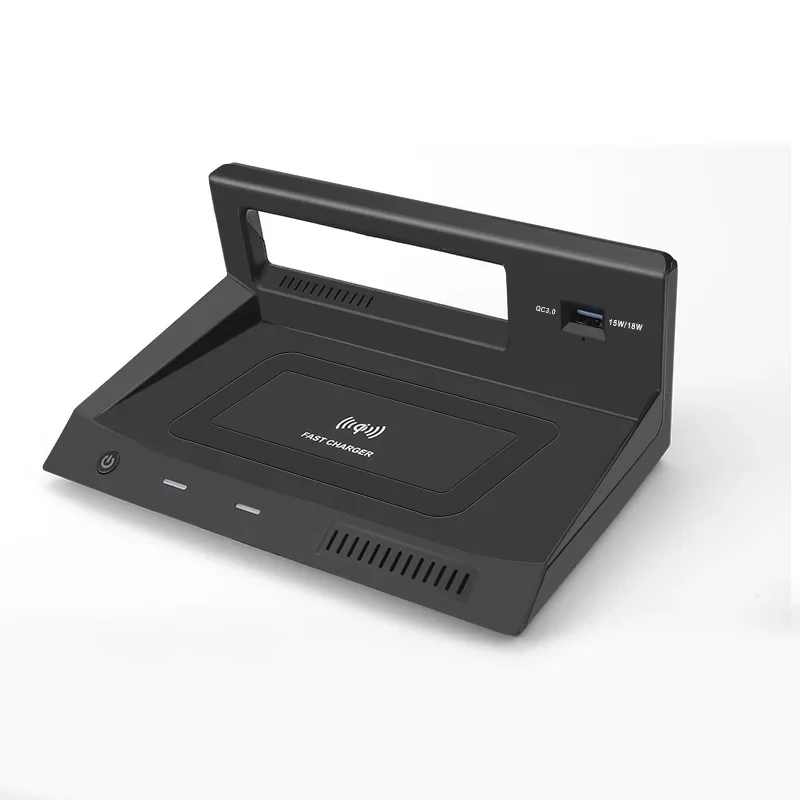 

Автомобильное беспроводное зарядное устройство для Volkswagen Tiguan MK2 Tiguan Allspace 2017 2018 2019, беспроводная зарядная плата, адаптер для быстрой зарядки