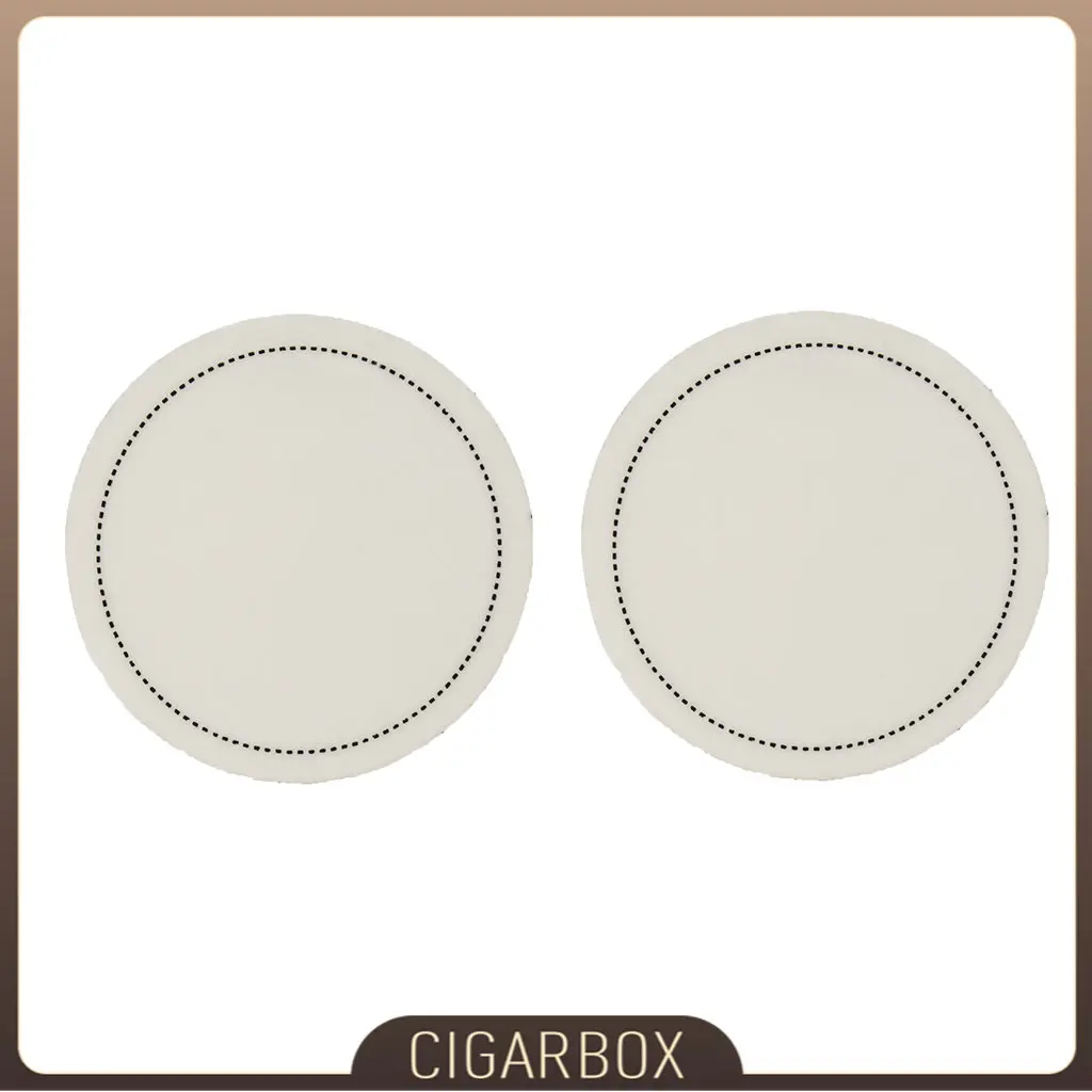 

2PCS White Bass Drum Head Pad Impact Patch Drumhead Protector For Percussion Instrument Parts Acoustic Drums Parts Accessories