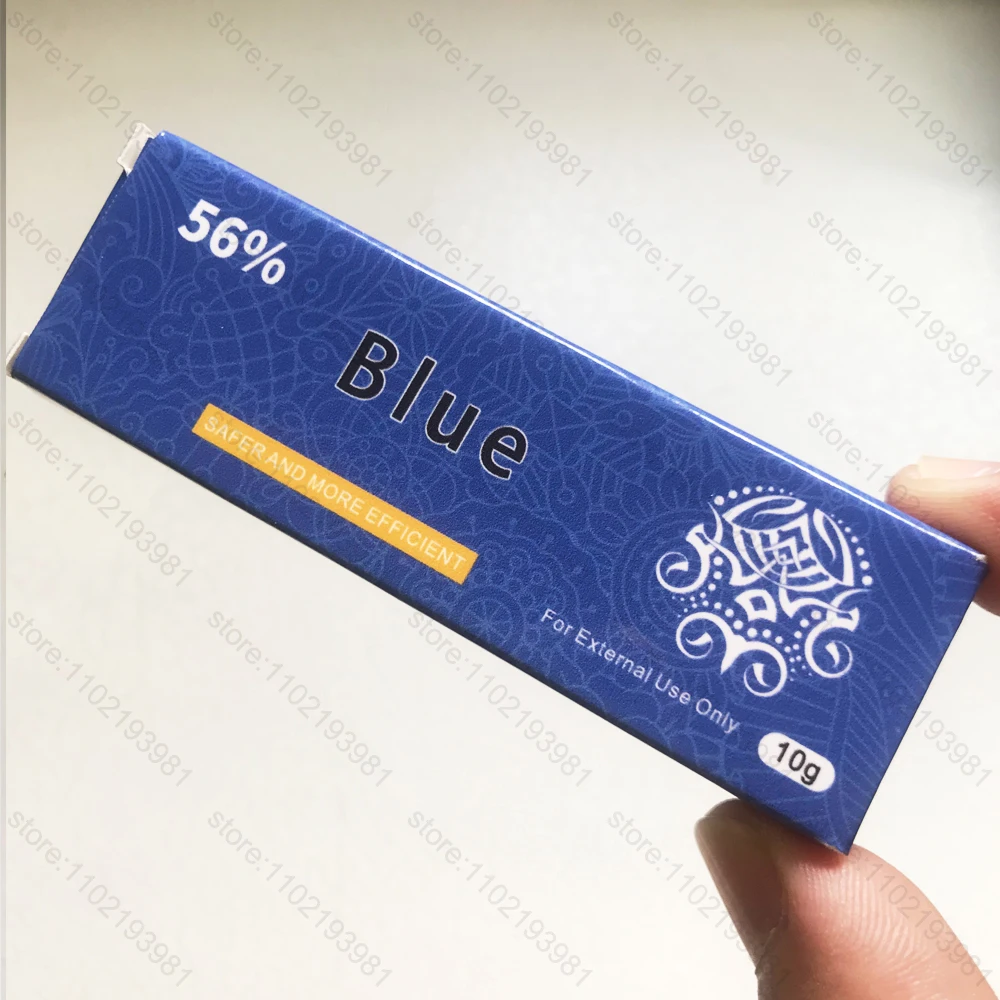 

Blue 56% Goosica 79.9% tattoo Cream tattoo Permanent Makeup eyebrow Lips Tattoo supplies Tattoo Care Cream 10g