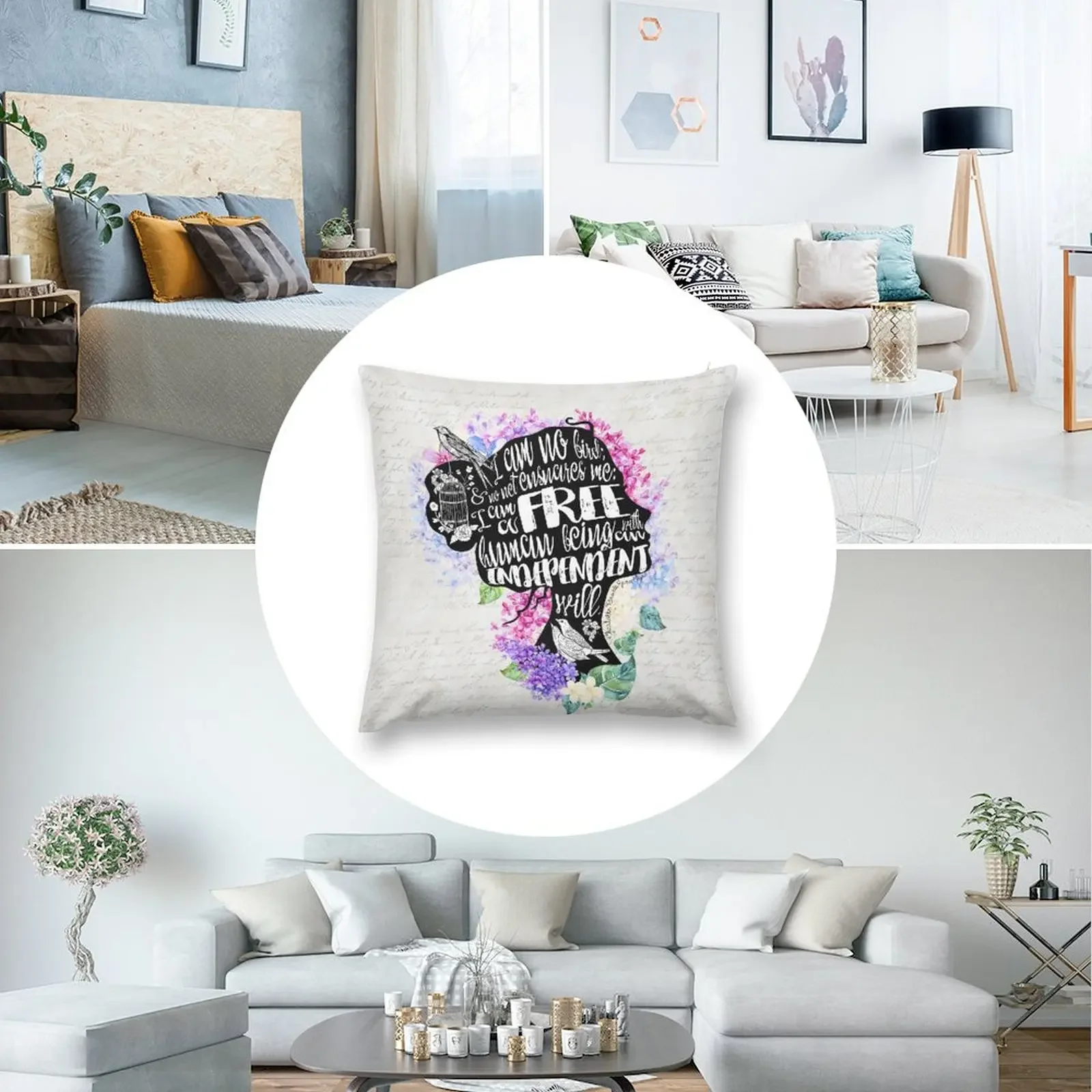 Джейн Эйр-без птицы декоративная подушка чехлы для диванов подушки детей