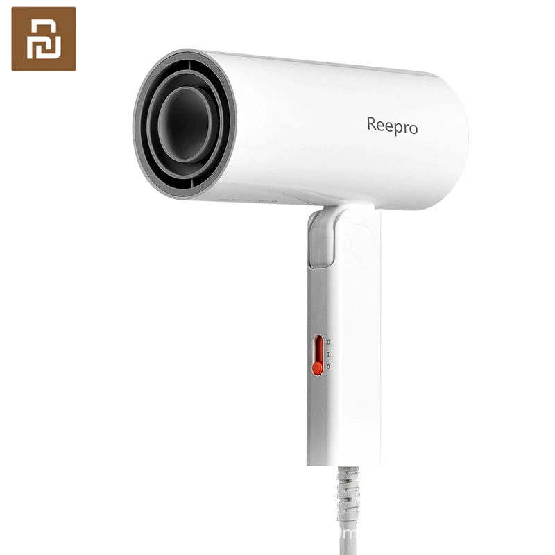 

Фен YOUPIN Reepro Профессиональный складной, сушилка для волос с отрицательными ионами, сушилка для салона