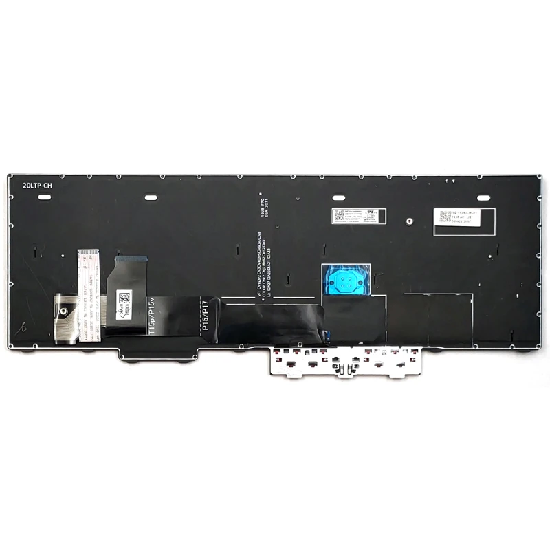 Новая клавиатура для ноутбука Lenovo Thinkpad P15v T15p Gen 1 Type 20TQ 20TR 20TM 20TN с подсветкой US