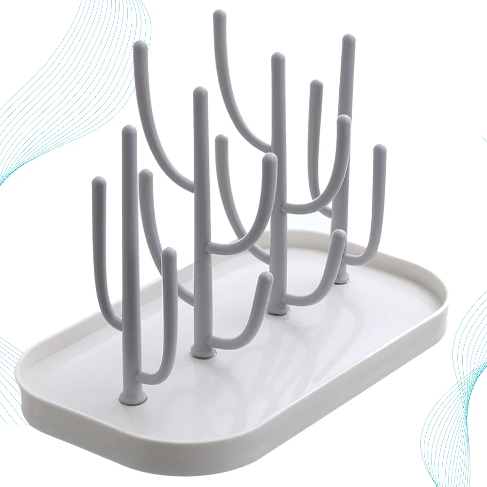 

Стойка для сушки бутылочек, подставка для сушки детей, поднос, стойка для экономии места, кружка, портативные складные чашки, для малышей, ве...