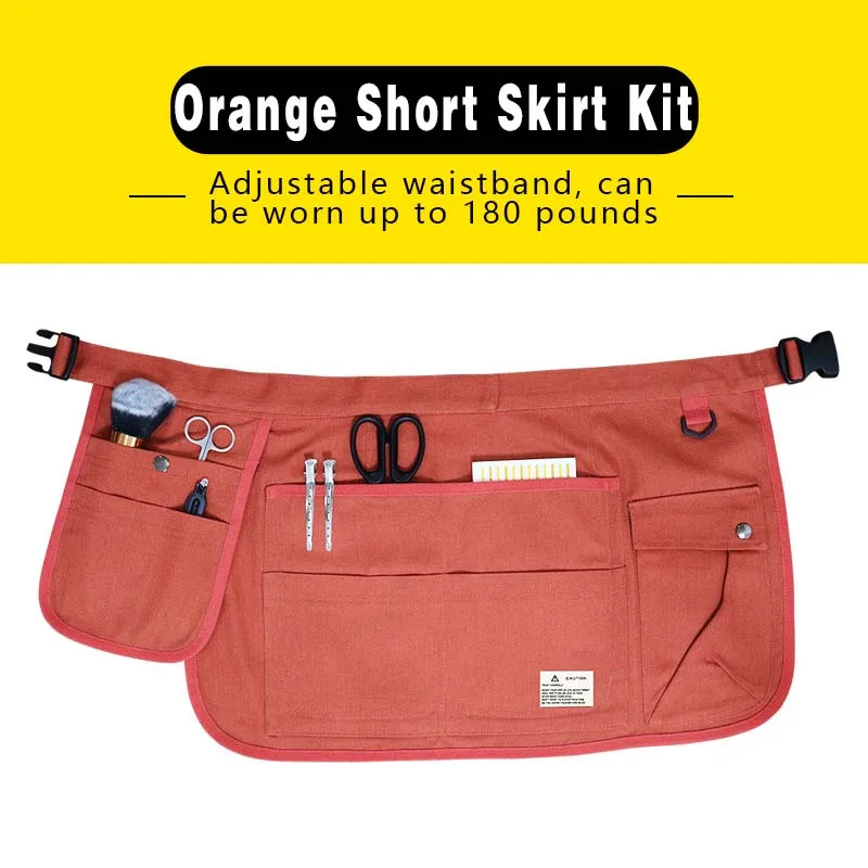 

Фартук с множеством карманов для мужчин и женщин, с индивидуальным логотипом, для хранения красоты, садоводства, парикмахера, регулируемая коммерция, короткая юбка, фартук