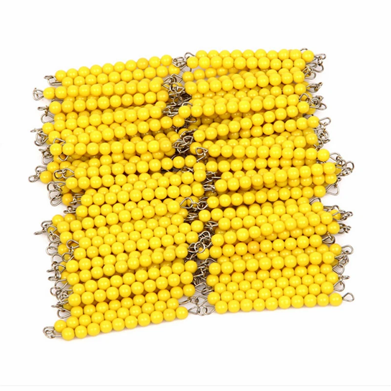 

Montessori Math Toys Beads Learning Materials Decimal System Educational Toys For 2 Year Old Teaching Aid Christmas Gift D44Y