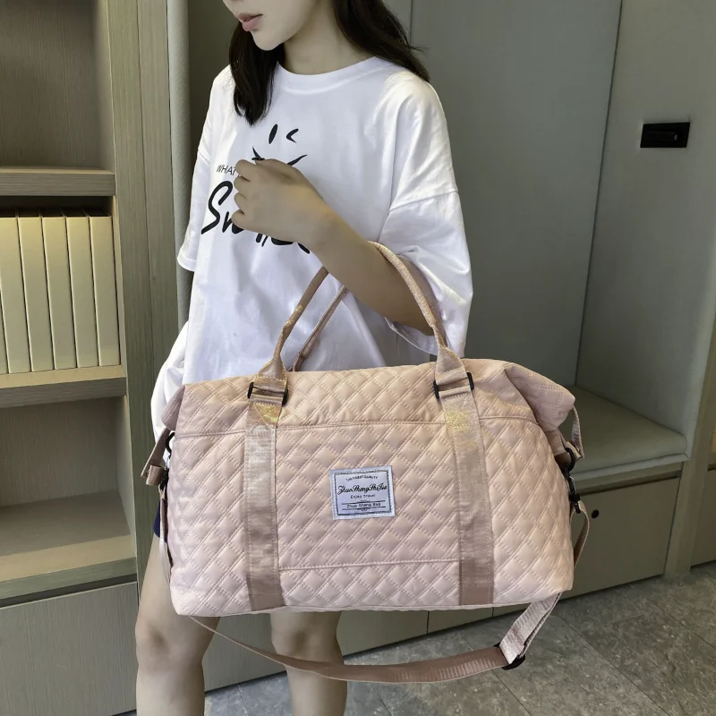 Lightweight Waterproof Travel handbags Travel Bag Large Capacity Sports and Fitness Female Travel Handbags for women