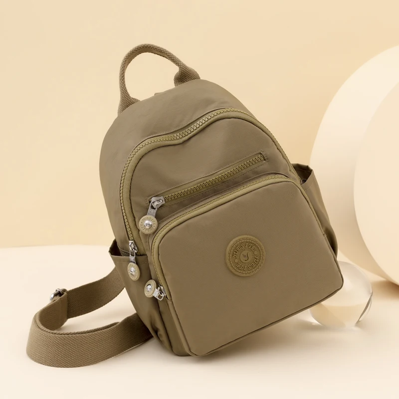 

Маленький женский рюкзак для ноутбука, цветной женский нейлоновый рюкзак для 8 девушек, стильная сумка, корейские рюкзаки, дорожный рюкзак