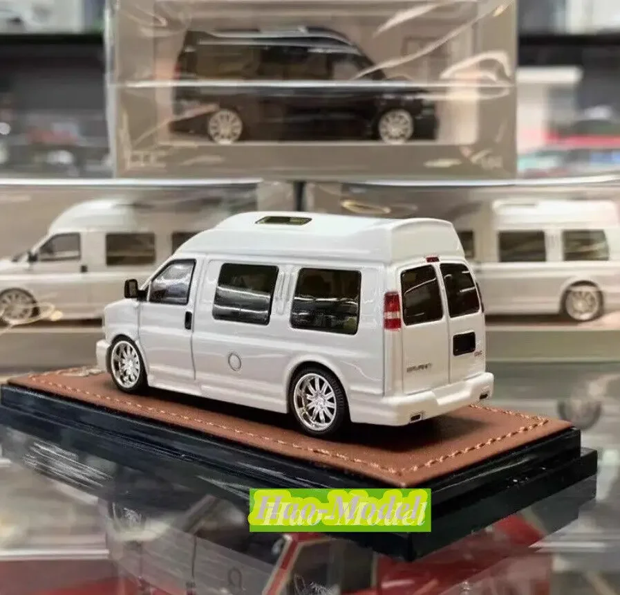 GOC 1:64 для GMC SAVANA SUV литая под давлением модель автомобиля из сплава металла подарки