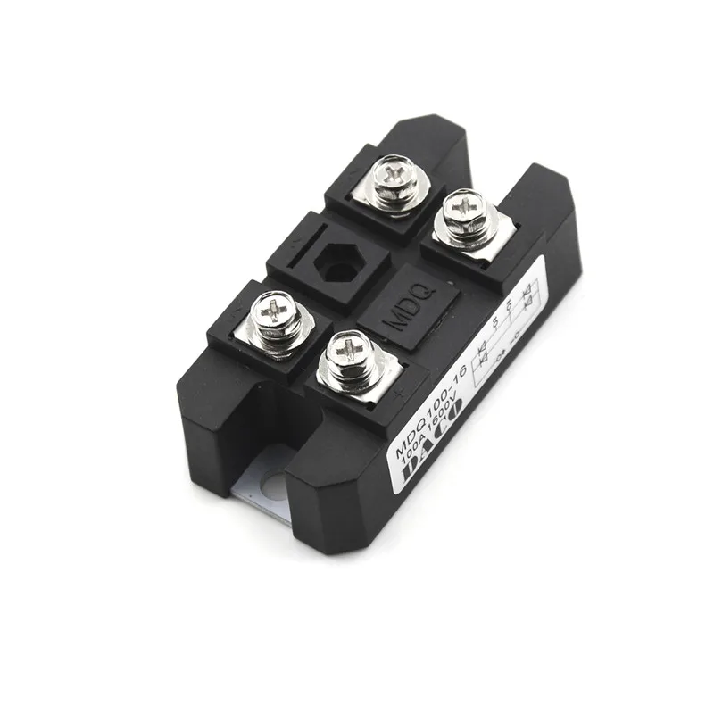 MDQ 100A Amp 220В вольт однофазный диод металлический чехол мост выпрямитель TS