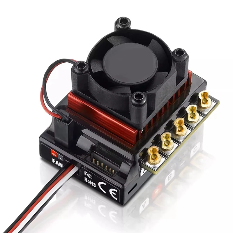Сенсорный регулятор скорости ESC Lipo бесщеточный для Quicrun 10BL120 G2 120A 2-3S
